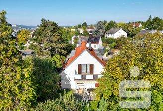 Giebelseite des Hauses