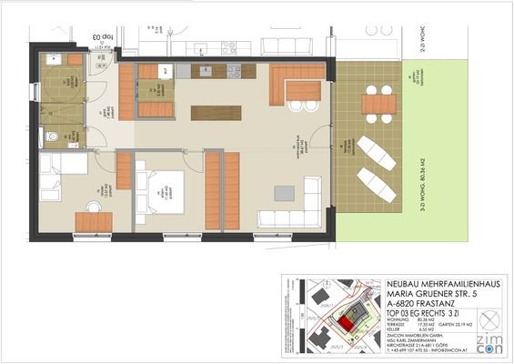 WA MARIA GRUENER STR 5 FRASTANZ TOP 03 EG RECHTS 5