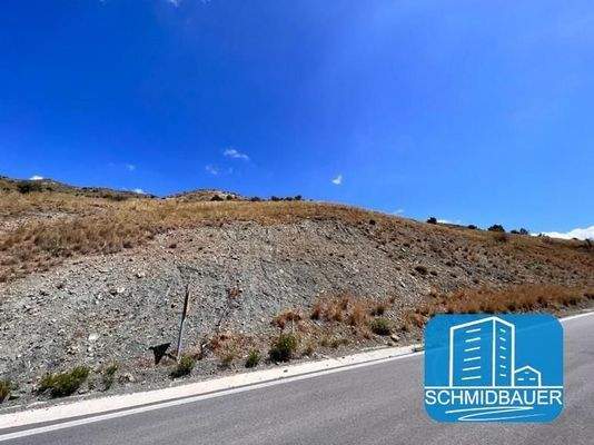 Kreta, Melambes: Grundstück mit herrlichem Meerblick auf das Libysche Meer zu verkaufen