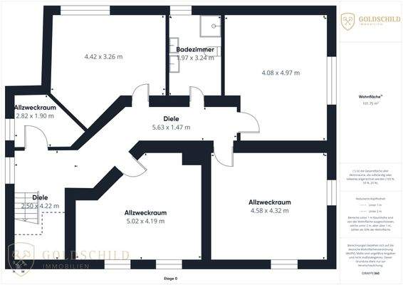 Grundriss Untergeschoss