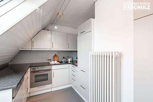 Küche Wohnung Dachgeschoss