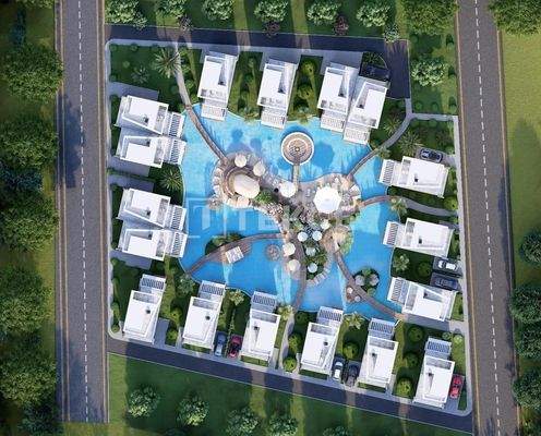 Houses Surrounded by Nature Close to Sea in North Cyprus