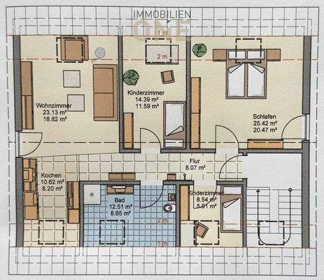 Genehmigter Ausbauvorschlag DG