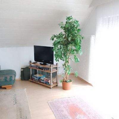 Wohnzimmer Ansicht 2, wird ohne Möbel vermietet