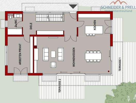 Grundstück Haus 1 EG