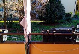 Weitere Ansicht vom Balkon