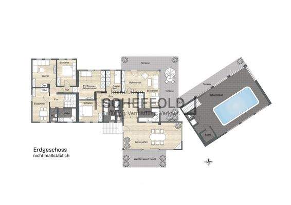 Grundriss Erdgeschoss