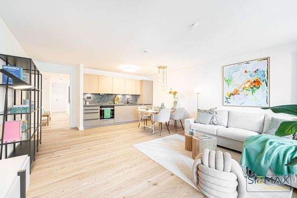 Musterwohnung Wohnzimmer