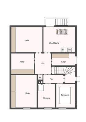 Grundriss Keller