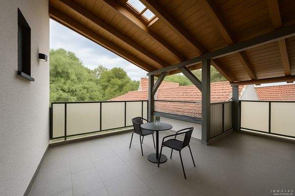 Balkon Visualisierung