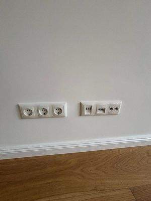 Anschlüsse in beiden Zimmern