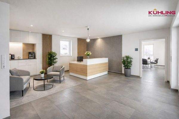 Empfangsbereich -Einrichtungsbeispiel