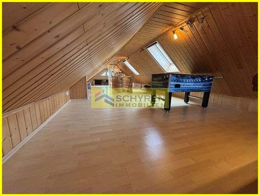 ausgebauter Dachspeicher