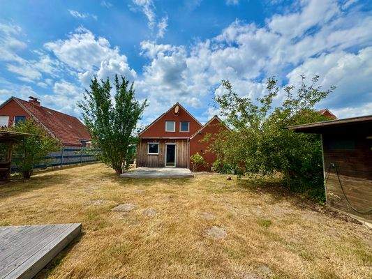 Rückwärtige Hausansicht