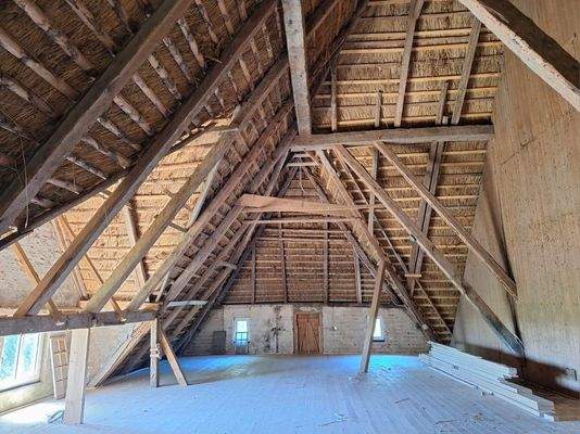 Im Dach des Haubargs