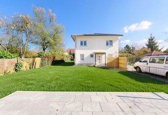 EG Terasse - Blick zum Garten (geplant)