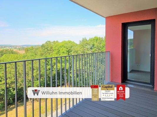 Großzügiger Balkon - Titelbild