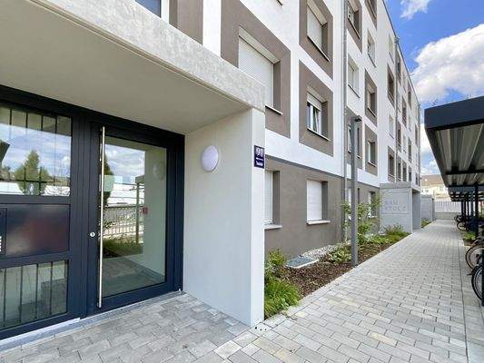 Außenansicht Hauseingang