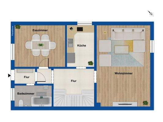 Grundriss Erdgeschoss