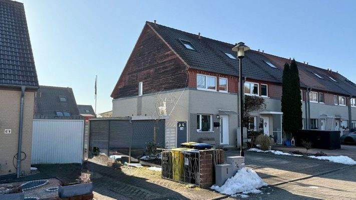 Ansicht des Straßenzugs