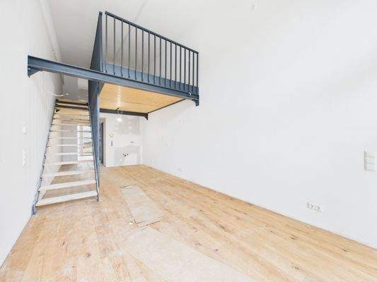 Blick von Wohnbereich