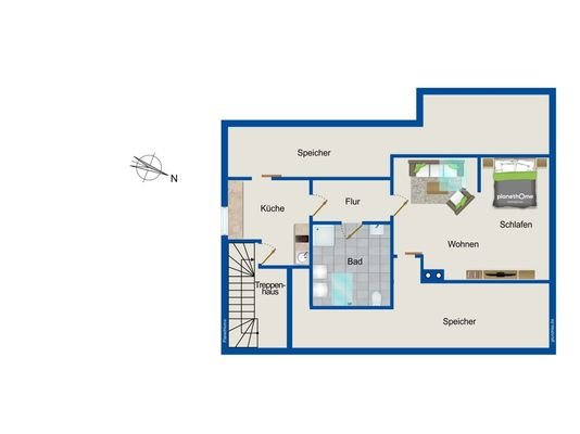 Grundriss Dachgeschoss