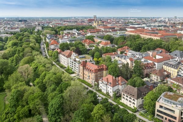 Toplage Königinstraße