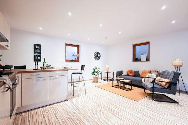 Wohnzimmer mit Essbereich