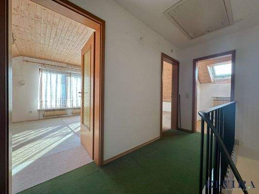 Flur im Dachgeschoss