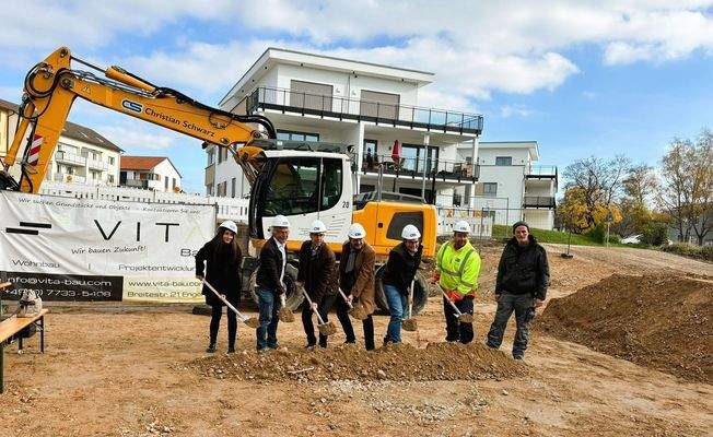 Spatenstich Neubauprojekt Engen - Nov 24