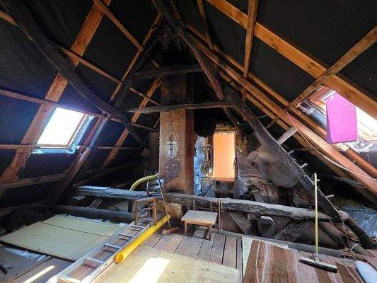 Ausbaureserve im Dachgeschoss