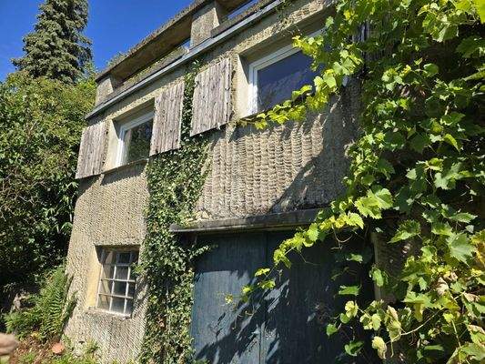 Rückansicht Sonnenteraase 2 fach unterkellert