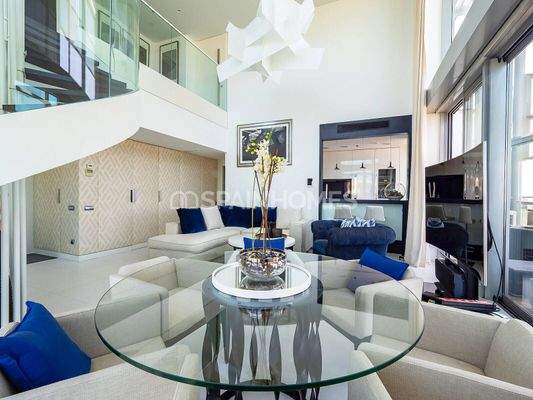 Seafront Duplex Penthouse in Central Barcelona