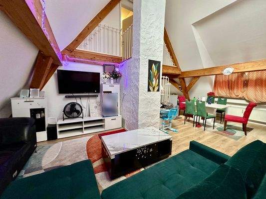 Wohn- und Esszimmer - Wohnung 3