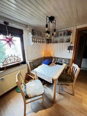 Sitzecke Küche im OG