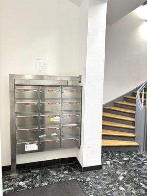 Blick ins Treppenhaus