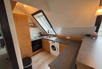 offene Küche mit Tresen