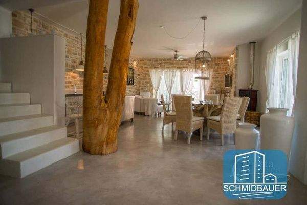 Kreta, Pitsidia: Wunderbare Villa mit Pool und Blick auf die Berge von Psiloritis