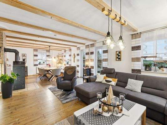 EG- Wohn-Essbereich - Ansicht1