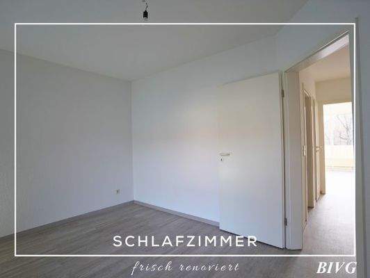 Renoviertes Schlafzimmer