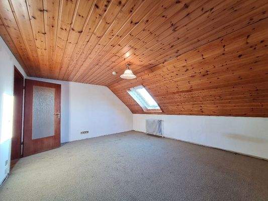 Zimmer im Dachgeschoss