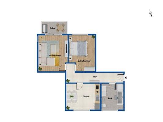 WE14 2. Obergeschoss links P17