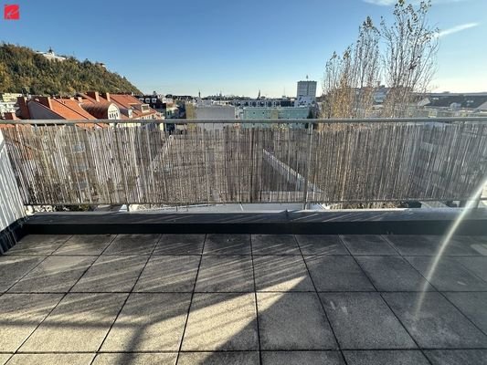 Große süd-west Terrasse