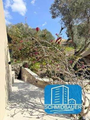 Kreta, Listaros: Moderne Villa mit Meer- und Bergblick, Gästewohnung und Pool zu verkaufen