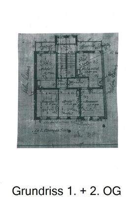 Grundriss 1.und 2. OG
