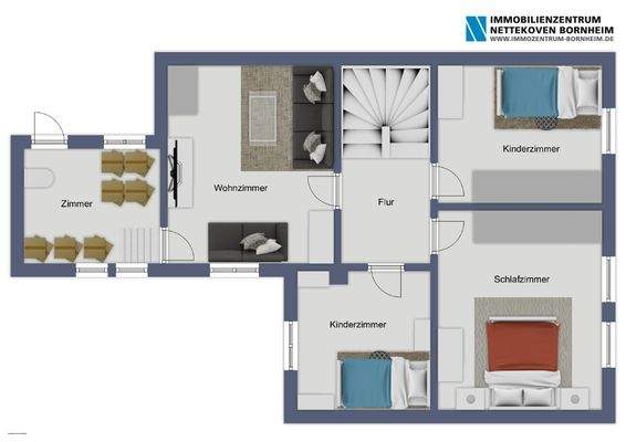 Grundriss Obergeschoss