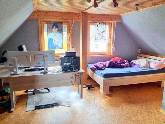 Spitzboden ausgebaut!