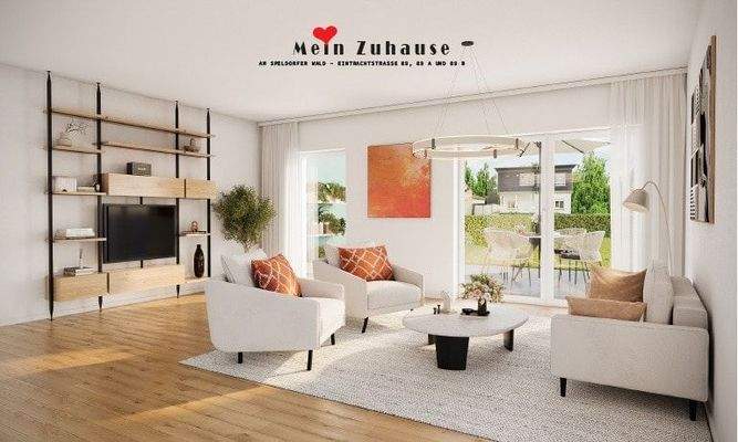 Visualisierung Wohnen Haus 89 B EG