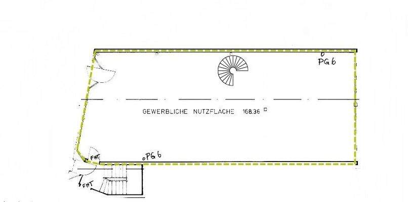 Grundriss Ladenlokal