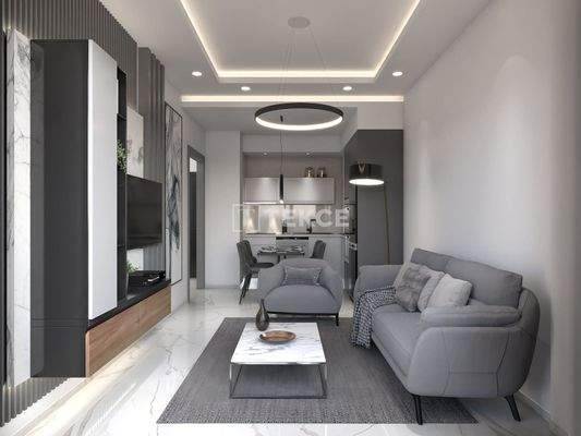 Centrally Located Apartment Near the Beach in Mahmutlar, Alanya